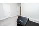 Open room features neutral walls and carpet along with multiple entry doors at 2918 Heirloom Way, Apex, NC 27502