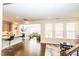 Bright living room with fireplace and lots of natural light at 2918 Heirloom Way, Apex, NC 27502