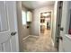 A mud room with tile flooring connects to the kitchen at 3110 Fieldstone Ln, Mebane, NC 27302