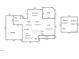Floor plan featuring dimensions and room layouts for the main level and upstairs bedroom layouts at 318 Fieldstone Dr, Burlington, NC 27215