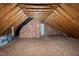 The spacious attic has HVAC system and is framed and insulated at 4005 Olde Waverly Way, Fuquay Varina, NC 27526