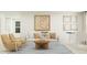 Cozy living room with stylish decor, foosball table and natural lighting at 540 Morning Light Dr, Angier, NC 27501