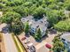 Beautiful aerial view of the exterior of the building at 700 Bishops Park Dr # 302, Raleigh, NC 27605