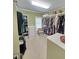 Spacious walk-in closet with custom shelving and ample storage space at 7483 Danford Rd, Burlington, NC 27215
