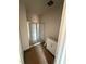 A bathroom showcasing a new vanity and shower with a sliding glass door at 829 Ottawa Dr, Garner, NC 27529