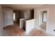Hallway features white walls and trim with multiple doorways ready for customization at 829 Ottawa Dr, Garner, NC 27529