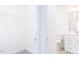 View of the walk-in closet and bathroom, offering ample storage and convenience at 925 Kinglet House Rd, Knightdale, NC 27545