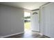 Entryway opens to a well-manicured lawn and bright, airy living space at 107 Rencher St, Hillsborough, NC 27278