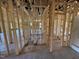 Exposed plumbing in unfinished bathroom shows framing, awaiting customization and finishing touches for a modern design at 136 Tuskeegee Dr, Smithfield, NC 27577