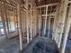 An image showcasing the framing of the interior, highlighting its structural design at 136 Tuskeegee Dr, Smithfield, NC 27577