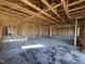 An image showcasing the initial framing and layout of the interior of the new home construction at 136 Tuskeegee Dr, Smithfield, NC 27577