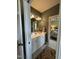 En-suite bathroom including vanity with double sinks and access to bedrooms and other bathrooms at 137 Cofield Cir, Durham, NC 27707