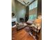 Spacious living room with high ceilings, fireplace, and large windows at 137 Cofield Cir, Durham, NC 27707