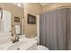 Bathroom with a sink and tub/shower combo at 182 Brendamoore Ct, Fuquay Varina, NC 27526
