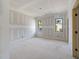 Bedroom under construction featuring three window views for natural lighting at 2321 Turners Aly, Raleigh, NC 27607