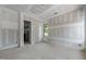 Unfinished bedroom featuring a window, closet and door at 2321 Turners Aly, Raleigh, NC 27607