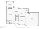 First floor plan showing layout of the home at 234 Lars Ln, Garner, NC 27529