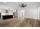 Bright, open living space connects to the kitchen area; modern and spacious at 2617 Packhouse Rd, Zebulon, NC 27597