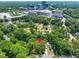 This property offers a serene residential setting with city views in the distance at 4112 Rowan St, Raleigh, NC 27609