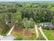 Aerial view of the property, highlighting its location and lush green surroundings at 4412 Thistlehill Ct, Raleigh, NC 27616
