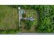 Spacious property with manicured lawn, mature trees, additional outbuilding, and long private driveway at 578 Jeffries Cross Rd, Burlington, NC 27217