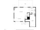 Main Level floor plan featuring a spacious living room, kitchen, bath, dining area and garage at 105 Walehurst Ridge Dr, Angier, NC 27501