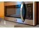 Close up of a stainless steel Frigidaire microwave appliance at 105 Walehurst Ridge Dr, Angier, NC 27501