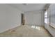 Bedroom with a standard closet door and natural light from the window at 1109 N Pinkston St. St, Henderson, NC 27536