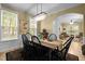 Charming dining room with ample natural light, perfect for Gathering meals and entertaining guests at 118 Cavendish Ct, Hillsborough, NC 27278