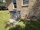 Exterior shot of A/C and brick siding at 1525 Hargrove St, Rocky Mount, NC 27801