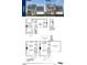 Floor plan showing the layout of this home, including the living spaces, bedrooms, and garage at 1537 Ivy Meadow Ln, Zebulon, NC 27597