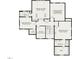Detailed second-floor floor plan showcasing the layout of the home at 285 Mollie Meadow Dr, Zebulon, NC 27597