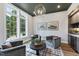 Stylish sitting area with comfortable seating, natural light, and contemporary decor at 285 Mollie Meadow Dr, Zebulon, NC 27597