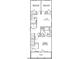 Second floor plan featuring primary bedroom, two additional bedrooms, loft, and two bathrooms at 340 White Oak Gdn Way # 223, Garner, NC 27529