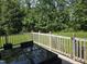 Charming patio overlooking lush green yard, perfect for relaxation at 3510 Rawdon Dr, Durham, NC 27713
