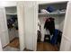 Dual closets with bifold doors, offering ample storage space at 358 Pool Rock Shores Ln, Henderson, NC 27537