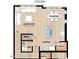 Chelsea Floorplan showing kitchen, great room, breakfast room and pantry at 403 Chatham View Rd, Cary, NC 27511