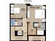 Chelsea Floorplan showing bedrooms and bathrooms at 403 Chatham View Rd, Cary, NC 27511