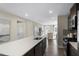Spacious kitchen featuring stainless appliances, central island, and open floor plan at 408 Grand Silo Rd, Garner, NC 27603