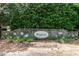 The Bryarton stone community sign sits near a well-groomed landscaped entrance at 5501 Southern Cross Ave, Raleigh, NC 27606