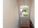 Grand foyer view with tall window and detailed front door at 5501 Southern Cross Ave, Raleigh, NC 27606
