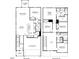 Floor plan featuring the first and second floor, 5 bedrooms, 3 bathrooms, 2 car garage, kitchen, dining, and great room at 817 Ottawa Dr, Garner, NC 27529