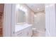 Modern bathroom features a sleek vanity, spacious shower, and contemporary fixtures in a bright space at 98102 Drummond, Chapel Hill, NC 27517