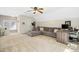Upstairs bonus room with home gym, office, couch, and plenty of space at 111 Chancellors Ridge Dr, Durham, NC 27713