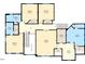 Upstairs floor plan featuring bedrooms, bathrooms, and closet space at 123 W Camden Forest Dr, Cary, NC 27518