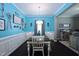 Bright and stylish dining room with decorative accents at 1254 Salters St, Burlington, NC 27215