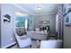 Comfortable office featuring hardwood floors, gray walls and an eating space at 1254 Salters St, Burlington, NC 27215