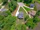 Aerial image of lakefront home in the neighborhood at 248 Ashford Dr, Pittsboro, NC 27312
