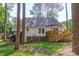 Charming home featuring a wooden deck, and a beautifully landscaped backyard, ideal for outdoor living at 3 Haggis Ct, Durham, NC 27705