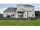 The backyard boasts a spacious deck, perfect for outdoor entertaining and relaxation at 30 Sunbury Ct, Zebulon, NC 27597